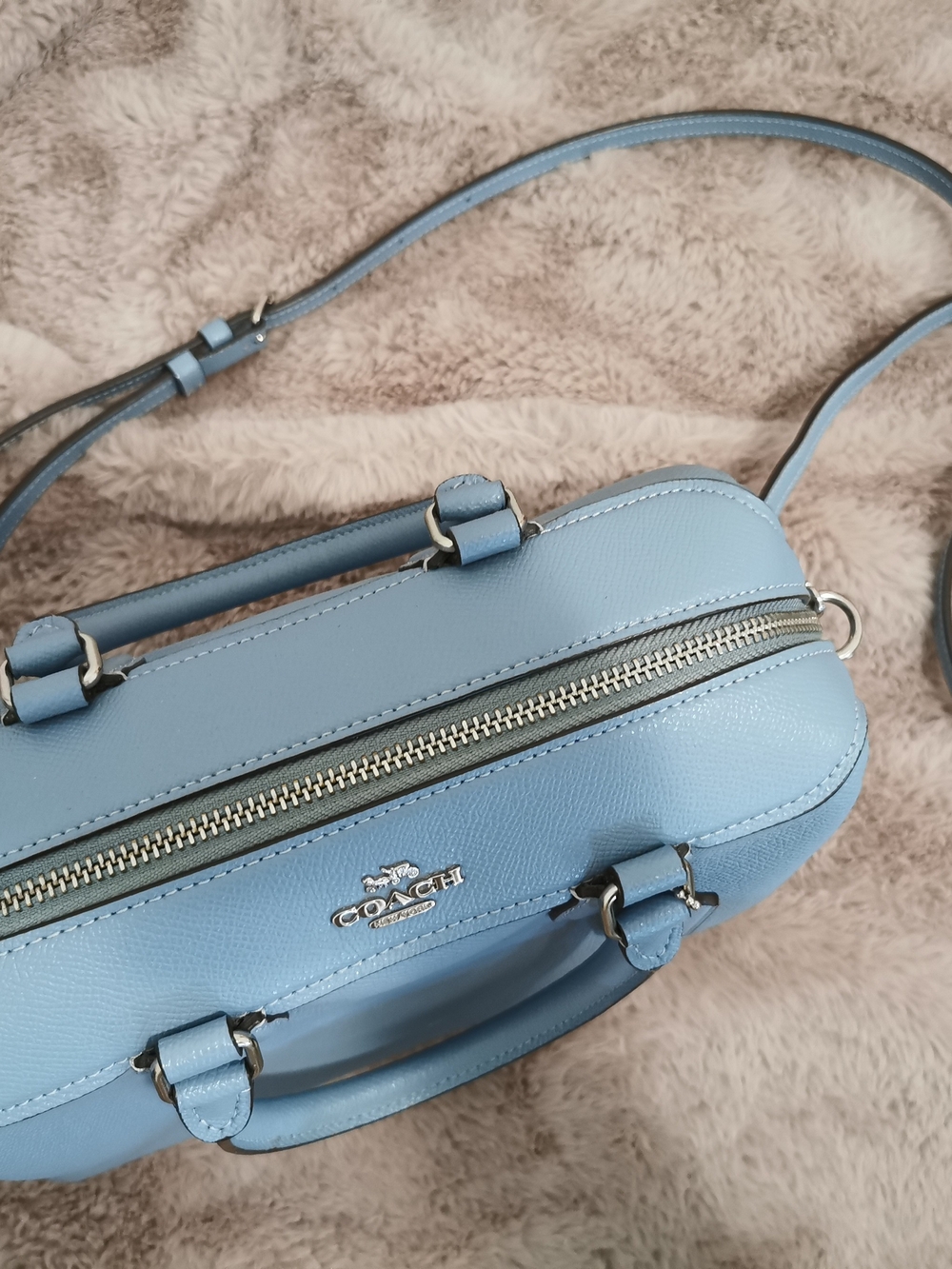 Coach Baby Blue Bennett Satchel